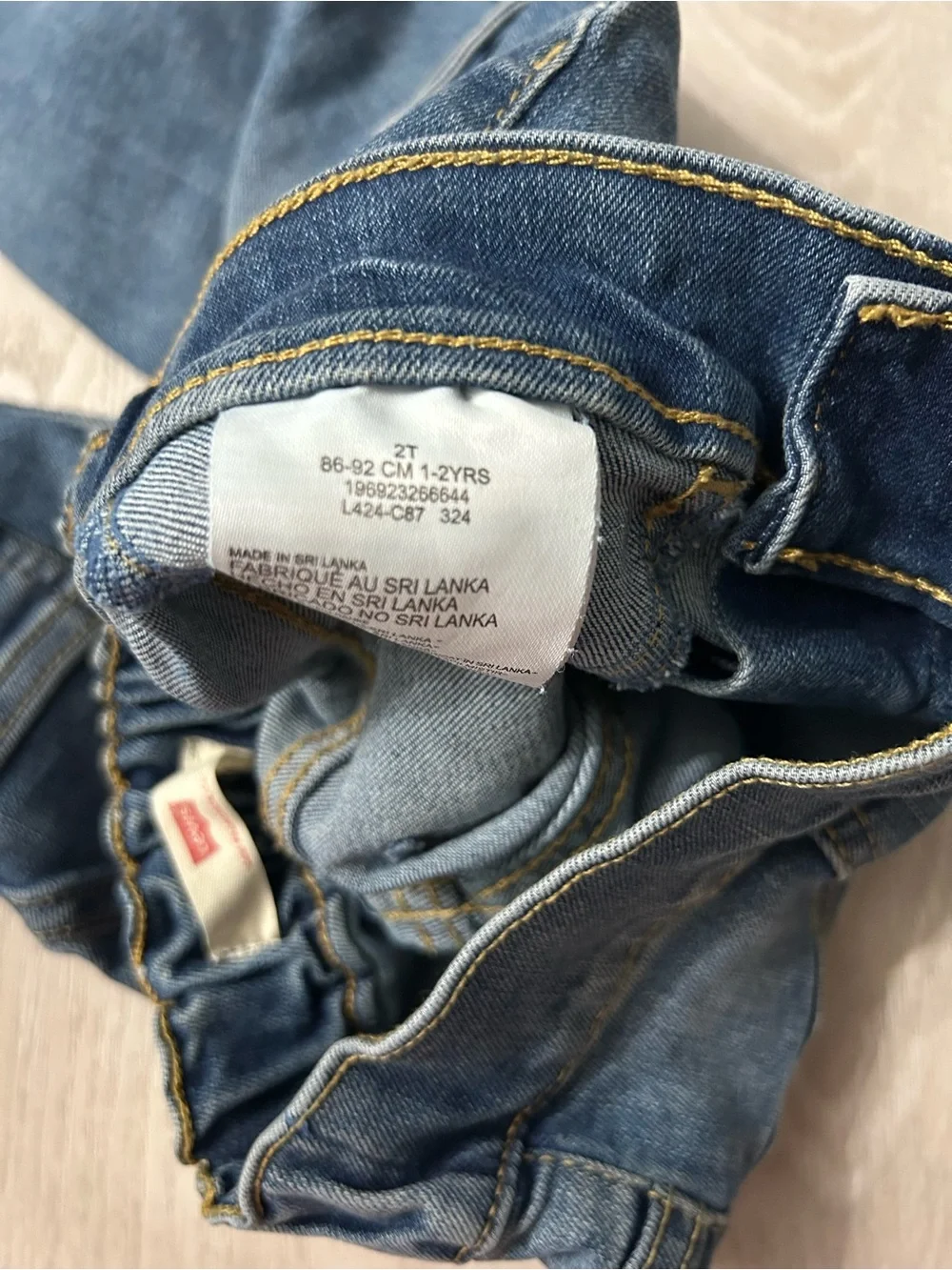 Levi's Kids Medium Blue Denim Jeans